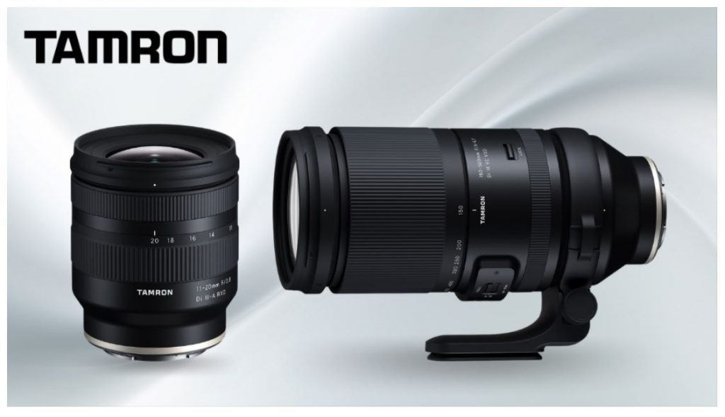 Tamron launches two new lenses for Sony emount cameras 7 Days